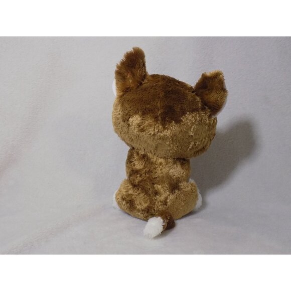 TY BEANIE BOOS SMOOCHES DOG WITH RED HEART HANGING OFF MOUTH 9" - NEW - Picture 3 of 4